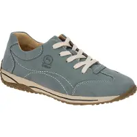 Gabor 86.385 Chaussures pour femmes - chaussures basses à lacets confortables, bleues, loisirs, NOUVEAU