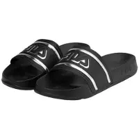FILA - Sandales de bain pour femmes avec logo « Morro Bay » PP7496 (37 EU) (noir)