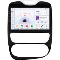 Happiq Autoradio avec Bluetooth et CarPlay pour Renault Clio 4 (2016-2019) – Compatible avec Apple et Android – Système stéréo – Système de navigation – 4 Go de RAM, 32 Go de mémoire interne