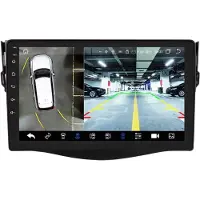 Happiq Autoradio avec Bluetooth et caméra – CarPlay – Pour Toyota RAV4 (2006-2012) – Compatible avec Apple et Android – Système stéréo – Navigation – Système de navigation automobile