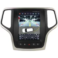 Happiq Autoradio avec Bluetooth et CarPlay pour Jeep Grand Cherokee (2014-2022) – Compatible avec Apple et Android – Système stéréo – Navigation – Système de navigation