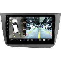 Happiq Autoradio avec Bluetooth et caméra – CarPlay – Pour Seat Altea & Toledo (2004–2015) – Compatible avec Apple et Android – Système stéréo – Navigation – Système de navigation automobile