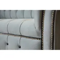 AEA Ensemble de canapé Chesterfield Design Luxe Coussin Canapé Siège Garniture