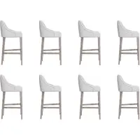 AEA Tabouret de bar design 8x chaises tabouret de bar Set de chaises complet Garniture Nouveau