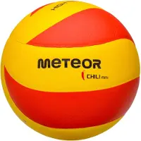 Meteor - « Chili » Mini ballon de volley-ball enPolyuréthanePP182 (taille unique) (rouge/jaune)