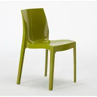 GRAND SOLEIL 18 chaises Ice en polypropylène pour les restaurants et les bars - Vert