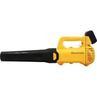 OEM Souffleur de feuilles sans fil, puissance 3000W, 2 vitesses, batteries Dual-Lithium, jaune, deux batteries
