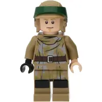 LEGO Minifigurine Luke Skywalker - Tenue marron foncé d'Endor – Star Wars (sw1266) – Neuf