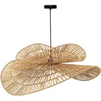 Toolight Lampe Suspendue APP1738-1CP 80cm Brown
