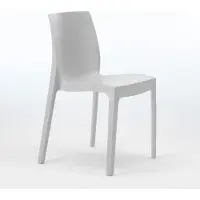 GRAND SOLEIL Chaises Chaise de cuisine Chaise de salle à manger Rome - Gris