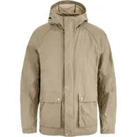 Fjall Raven - Blouson déperlant et coupe-vent en HC-Lite - Vardag Vindby Jacket M Fossil pour Homme en Coton - Taille XL - Beige