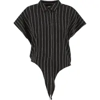 Urban Classics Tb7474 Short Sleeve Blouse Noir XS Femme