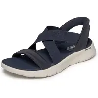 SKECHERS Go Walk Flex Sandal Glimm Couleur Bleu