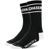 Prowler Hommes, Chaussettes, Chaser Socks - Black/White, Noir, Blanc, (Une unité par pack, 40 - 45)