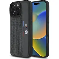 BMW Bmhcp16X23Pupva Iphone 16 Pro Max6.9 Antracyt/Anthracite Hardcase M Perforated Tricolor Detail Line