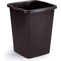 Durable DURABIN 90, 520 mm, 490 mm, 610 mm, Poubelle, Noir