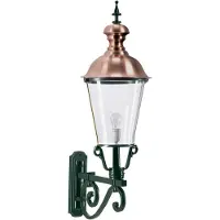 Casa Padrino Applique murale extérieure Art Nouveau 37 x 62 x H. 110 cm - Différentes couleurs - Eclairage extérieur de luxe