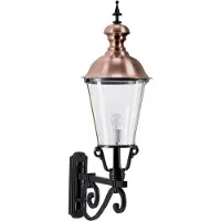 Casa Padrino Applique murale extérieure Art Nouveau 37 x 62 x H. 110 cm - Différentes couleurs - Eclairage extérieur de luxe