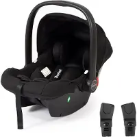 Zesso Baninni i-Size Siège-auto Groupe 0+ Luiz Noir + kit d'adaptation