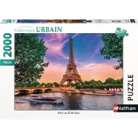 Nathan Puzzle 2000 pièces Paris au fil de l'eau