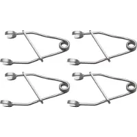 Bgs Outil de maintien pour piston de cylindre de frein de roue 4 pièces - 9028