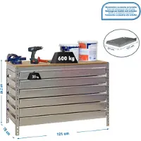 Simonwork (bancos De Trabajo) Établi Bt5 6box 842x1210x760 Mm