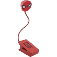 Paladone Lampe de lecture Spider-Man Marvel Official Multicolore avec clip PP9722SPM