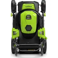 Greenworks GD40LM46SP - Schubrasenmäher - 750 m² - 46 cm - 2,5 cm - 7 mm - 4 Rad/Räder