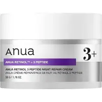 ANUA - Retinol 3 Peptide Night Repair Cream - Crème de nuit réparatrice au rétinol et aux 3 peptides