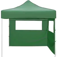 vidaXL Tente de réception verte 292 x 292 x 315 cm Tissu Oxford