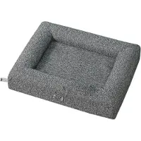 Dear Darling DD-01GRM Lit orthopédique de luxe pour chats et chiens Anthracite Taille M 50x60cm avec mousse à mémoire de forme