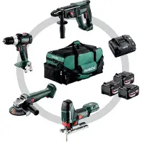 Metabo Combo Set 4.3 Akku-Maschinen im Set 18V (Maschinenset in Tasche)