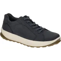 Ecco BYWAY Chaussures pour hommes - chaussures basses sportives - chaussures à lacets bleues NEU