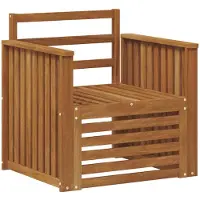 vidaXL - Ensemble de salon de jardin en bois massif d'acacia