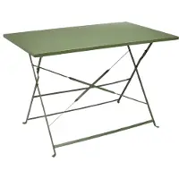Home Deco Factory Table - - Palerme - Pliable - Extérieur - Vert
