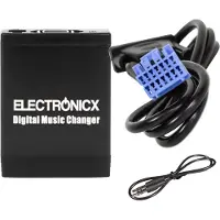 ELECTRONICX Radio Edition Adaptateur USB SD AUX pour Honda Acura jusqu'en 2006 ▶ Autoradio Adapter iPhone iPad iPod MP3 WMA - facile à installer sans perte de qualité