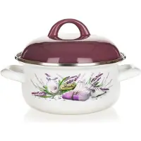 Banquet Cocotte en émail LAVENDER 18 cm, 1,4 l