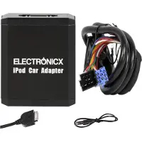 ELECTRONICX Adaptateur AUX pour CD Changeur VW Seat Skoda Ford 8 Broches pour iPhone iPad iPod - écouter musique dans la voiture