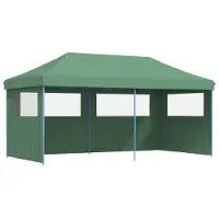 Syfax Tente de fête Vert 292 x 580 x 315 cm Tissu Oxford