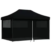 Syfax Tente de fête Noir 292 x 440 x 315 cm Tissu Oxford
