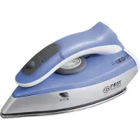 First Austria Travel iron 5640-2, Fer à repasser, Bleu, Gris, Argent