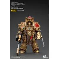 Joy toy Terminator Warhammer The Horus Heresy 1/18 Legio Custodes Aquilon Squad Aquilon With Infernus Firepike Action Figure 14 Cm Doré
