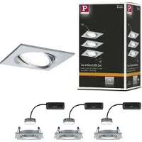 Paulmann Luminaire LED encastré Nova Plus Set de base orientable