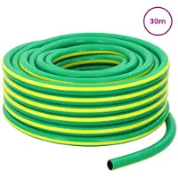vidaXL Tuyau d'arrosage , 5 couches, vert et jaune, 19 mm, PVC
