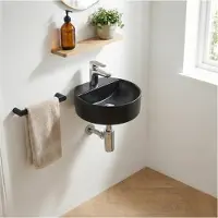 MOB-IN Vasque lave-mains suspendue ronde ROLLO