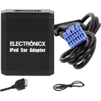 ELECTRONICX Adaptateur AUX iPod iPhone iPad CD Changer pour Honda Acura jusqu'en 2006 ▶ Radio auto interface Apple - montage direct prêt à l'emploi sans perte de qualité
