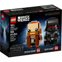 LEGO BrickHeadz 40547 Obi-Wan Kenobi & Dark Vador