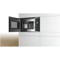 Bosch Serie 4 BFL553MS0 microwave Built-in Combination microwave 25 L 900 W Black Stainless steel