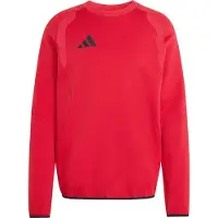 Adidas Tiro Travel Crew Sweatshirt Rouge L / Regular Homme