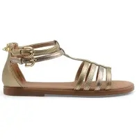 Geox Sandales plates J SANDAL KARLY GIRL filles - Doré - 31